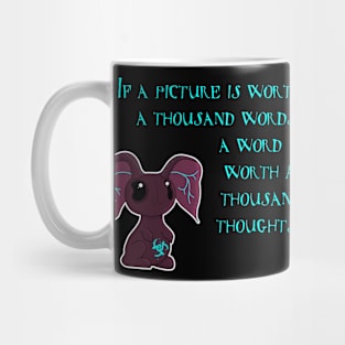 Thousand Words Mug